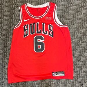 Chicago Bulls Red Basketball Jersey